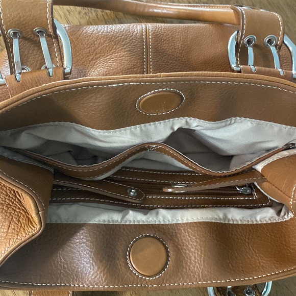 Brown Tignanello Purse - Picture 5 of 5